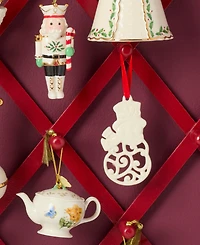 Lenox Snowman Charm Ornament, Exclusively at Macy's