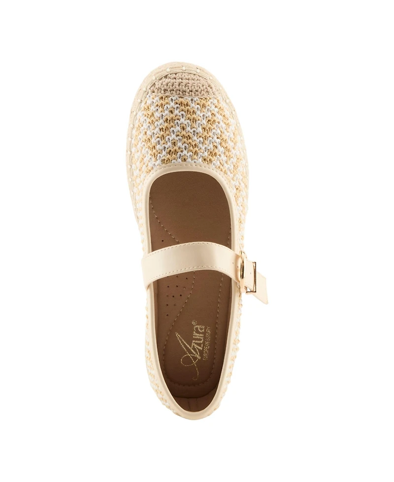 Azura Women's Seaharbor Mary Jane Espadrille with Soft Lining
