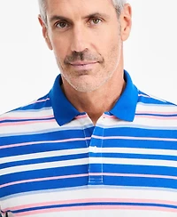 Club Room Men's Daniel Stripe Pique Polo Shirt, Macy's Exclusive