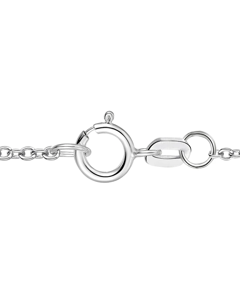 Macy's Diamond Pendant Necklace (1 ct. t.w.) in Sterling Silver