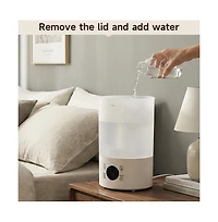 Topteng 1.1 Gal Humidifier with 7-Color Rgb Light, 12H Runtime, 9H Timer & 360° Nozzle