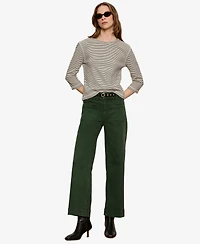 Sanctuary Women's 3/4-Length Sleeve Crewneck T-Shirt