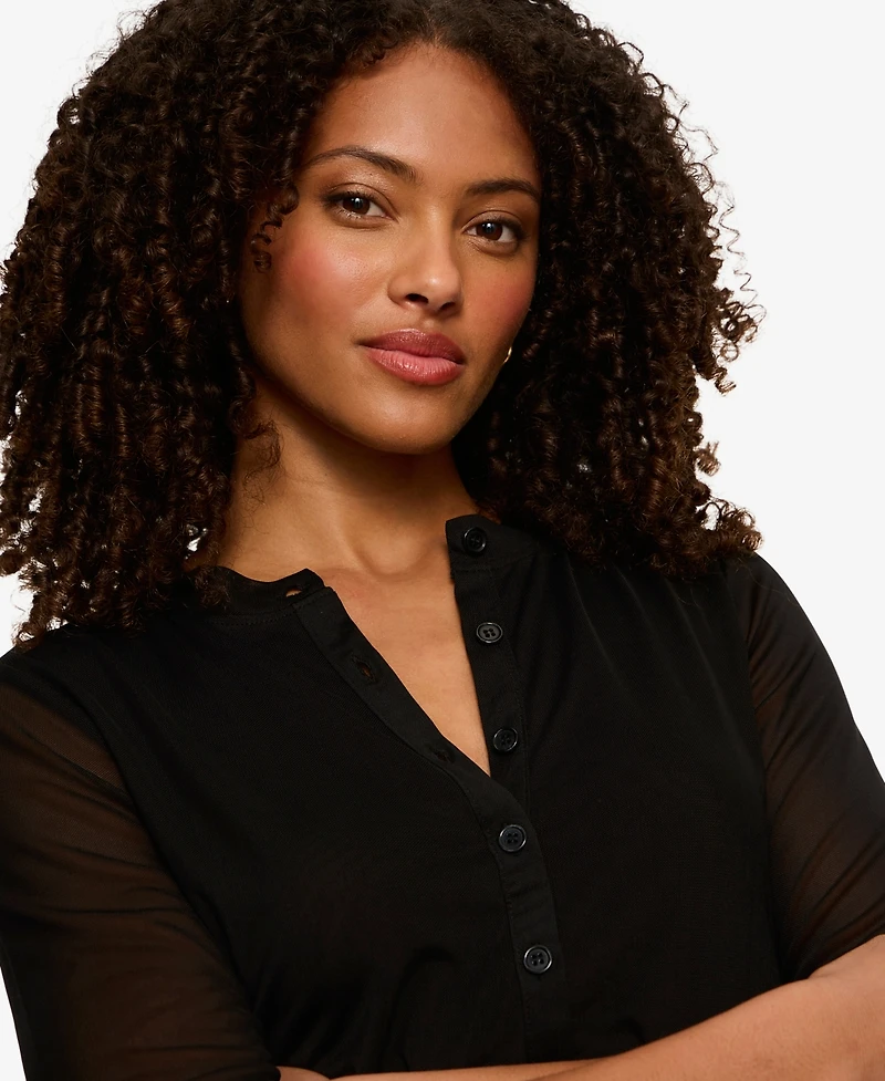 Sanctuary Women's Long-Sleeve Top