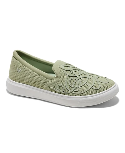 Vivaia Women's V-Tune Round Toe Classic Slip-On Unisex Sneakers