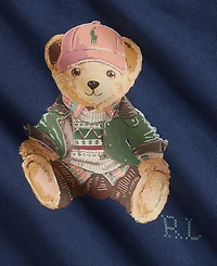 Polo Ralph Lauren Baby Boys' Bear Fleece Coverall