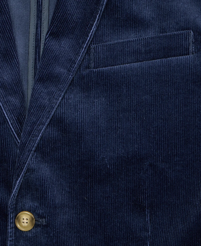 Club Room Men's Regular-Fit Corduroy Notch-Lapel Blazer, Macy's Exclusive