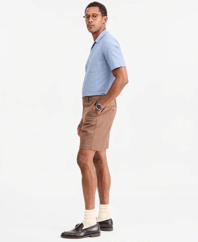 Club Room Men's Houndstooth Shorts, Macy's Exclusive