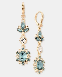 Marchesa Stone Double Drop Earrings