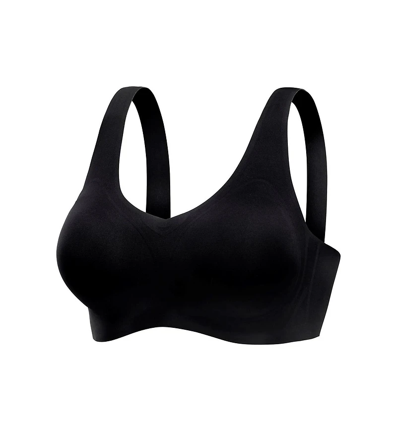 Lascana Women's Wide Strap Seamless T-Shirt Bra