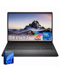Dell 14 14inch Traditional Laptop Intel Core 5 16gb Ram Intel Graphics Windows 11 Pro 60hz Black