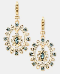 Marchesa Stone Orbital Drop Earrings