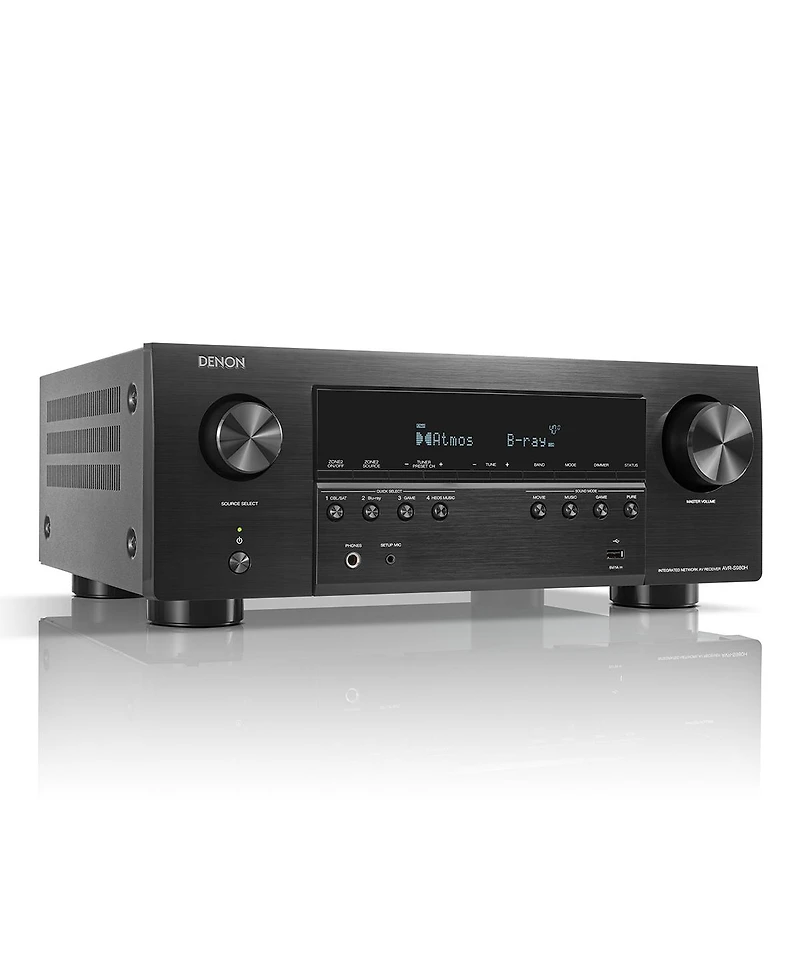 Denon Avr-S980H 7.2 Ch 90W 8K Av Receiver Powered by Heos with Dolby Atmos