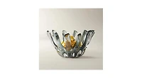 Z Gallerie Bossa Glass Bowl - Smoke