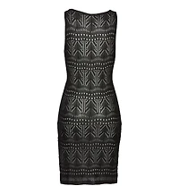 Lascana Women's Crochet Short Dress Cover up Beach