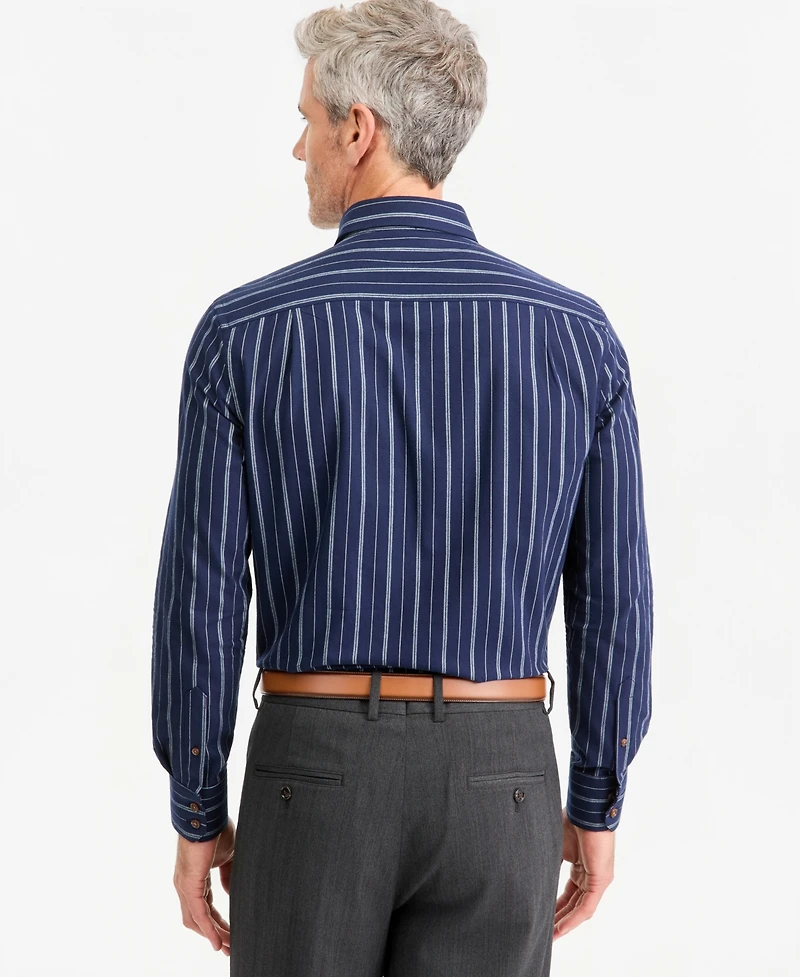 Club Room Men's Cash Long-Sleeve Classic-Fit Shirt, Macy's Exclusive