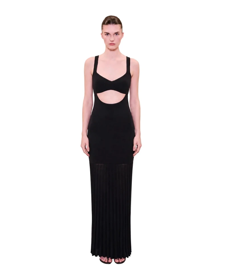 Pcfg Women's Daydreamers Pleated Skirt Knit Dress
