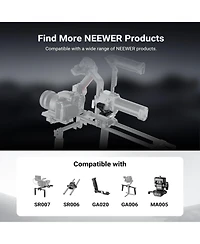 Neewer GA031 Camera Mounting Accessory for Dji SmallRig V Mount Battery Accessories