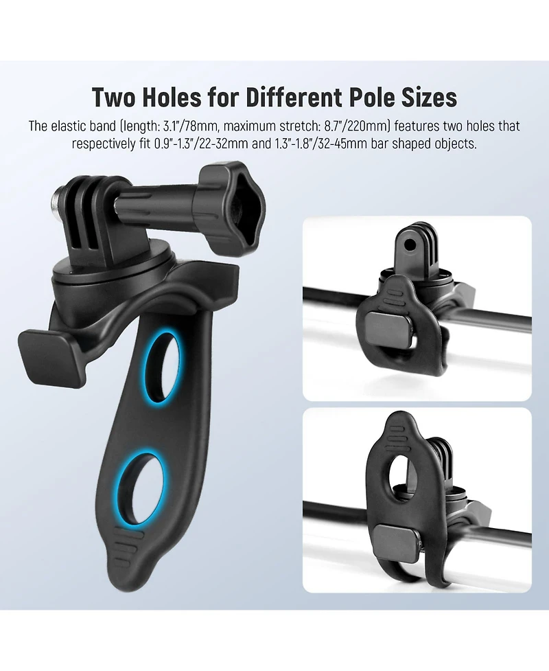 Neewer Gp-77 Camera Mounting Accessory for select GoPro, Dji and Insta360 action cameras
