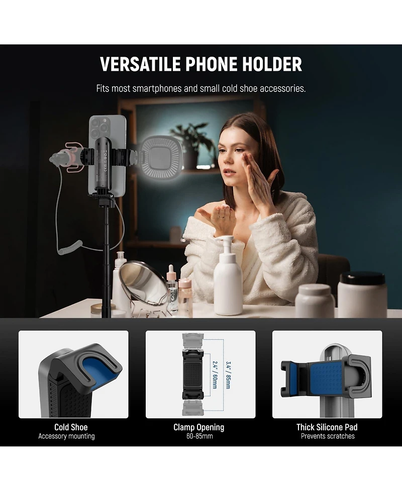 Neewer P15 Camera Tripod for select iPhone models