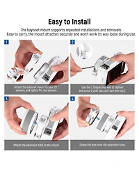 Neewer ZV1 Camera Mounting Accessory with 2 in, 10x for Sony ZV1