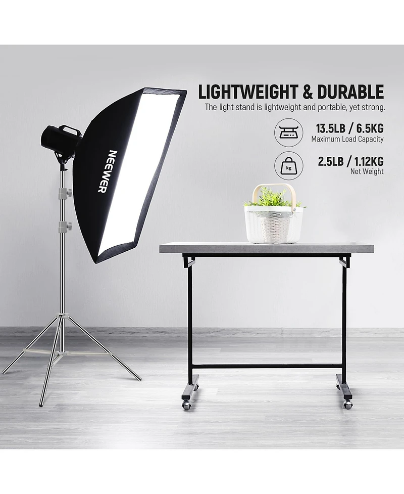 Neewer St-190SS Ring Light with 190cm, 13.5lb, 6.5kg