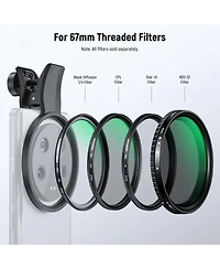 Neewer LA008 Camera Lens Accessory for Samsung Galaxy Google Pixel Huawei Xiaomi