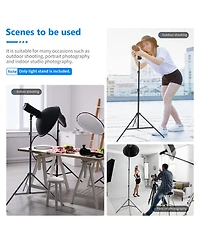 Neewer Camera Tripod with 6.23 Feet, 190CM