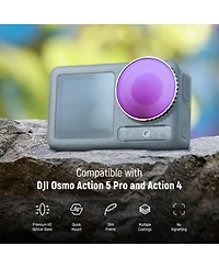 Neewer Fl-B04 Camera Lens Accessory with ND8, ND16, ND32 for select Dji Osmo Action models