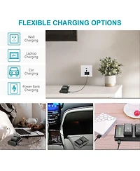 Neewer Vw-VBT190 Camera Battery and Charging Accessory with 1950 mAh for Panasonic Hc-V110 V130 V160 V180 Hc-V201 V210 V250
