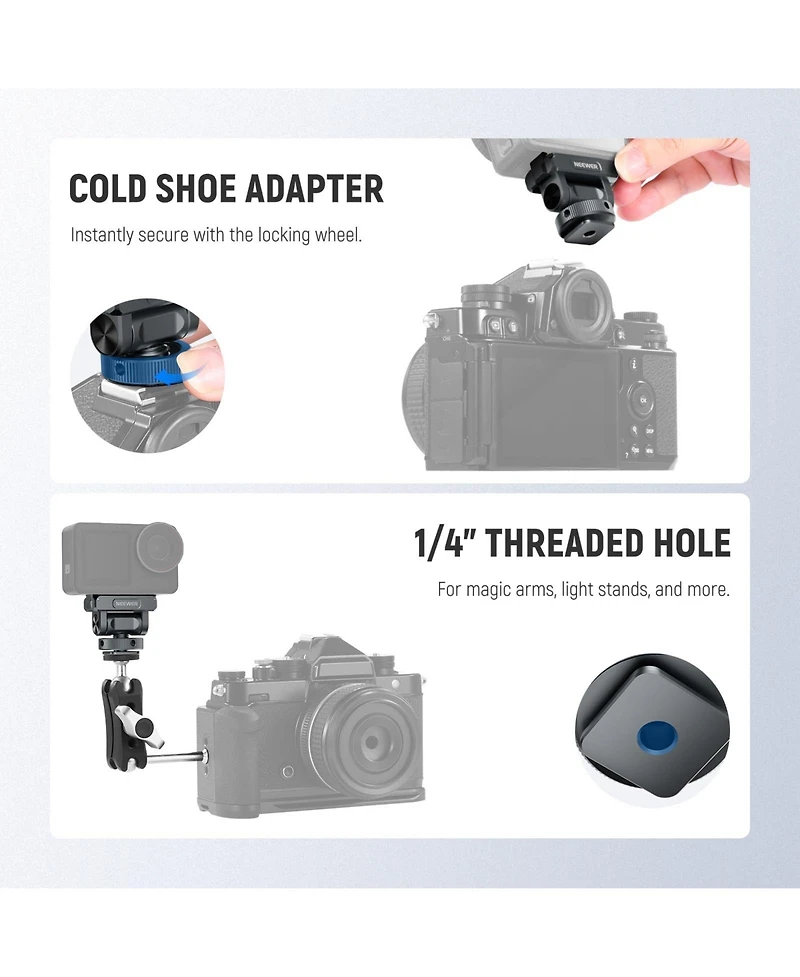Neewer AC012 Camera Mounting Accessory for Dji Osmo 360 / Action 5 Pro