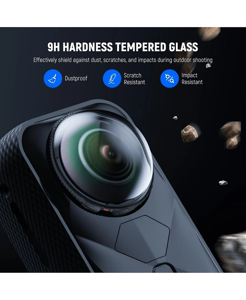 Neewer LPC02 Camera and Photo Accessory for Insta360 X5 Action Camera