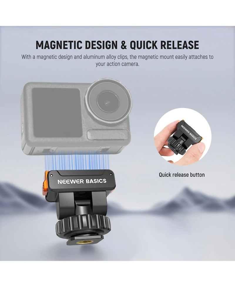 Neewer AC037 Camera Mounting Accessory for select Dji Osmo Action models