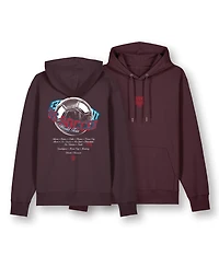 Uscape Apparel Men's and Women's Brown Usmnt Oversized Los Angeles Globe Hoodie