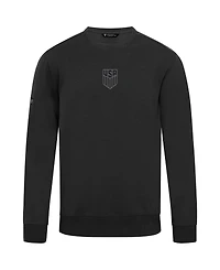LevelWear Men's Black Usmnt Zane Chenille Sweatshirt