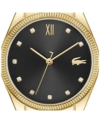 Lacoste Women's Quartz Parisienne Gold-Tone Stainless Steel Bracelet Watch 30mm
