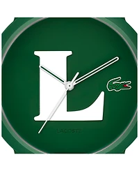 Lacoste Men's Quartz Lacoste.12.12 Green Silicone Strap Watch 42mm