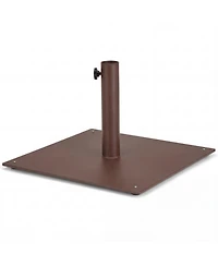 Clihome Patio Umbrella Base Stand with 4 Adjustable Footpads