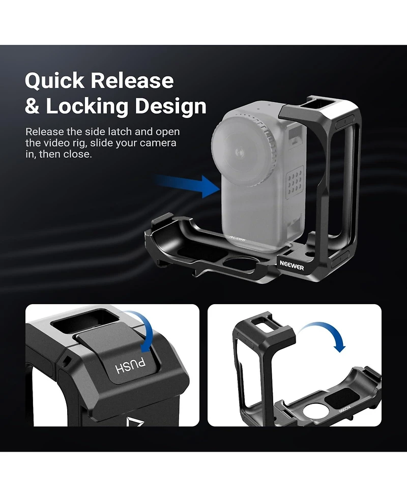 Neewer AC066 Camera Mounting Accessory for Dji Osmo Nano Action Camera and Combo Photography