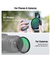Neewer Fl-B23 Camera Lens Accessory with Cpl for select iPhone models