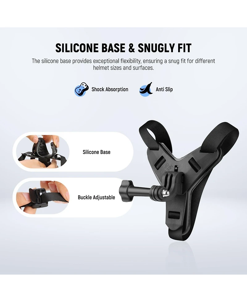 Neewer Gp-72 Camera Mounting Accessory for select GoPro Dji and Insta360 action cameras