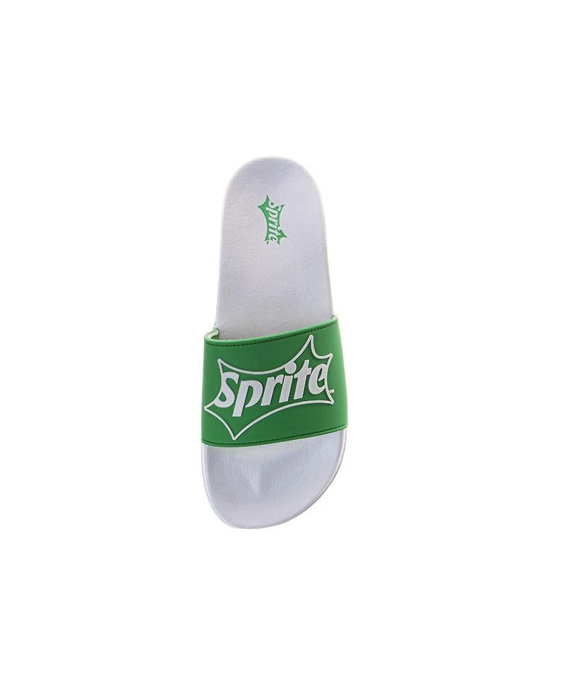 Coca-Cola Men's Sprite Logo Casual Slides Comfortable Pool Sandals