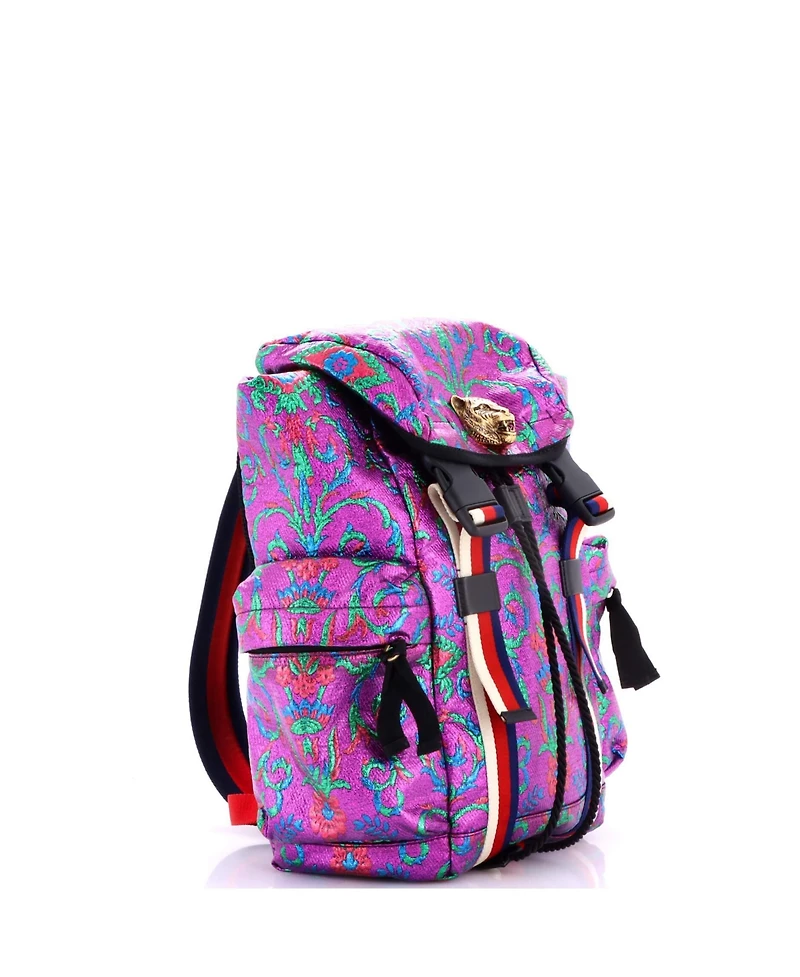 Pre-Owned Gucci Techpack Backpack Brocade