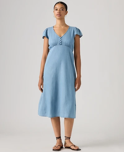 Levi's Women's Lilith V-Neck Midi Dress
