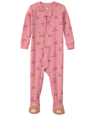 Carter's Baby Girls' Long-Sleeve Pajamas