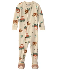 Carter's Baby Girls' Long-Sleeve Sleep & Play