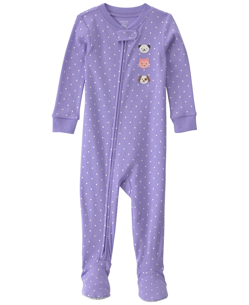 Carter's Baby Girls' Long-Sleeve pajamas