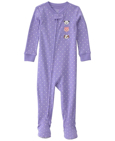 Carter's Baby Girls' Long-Sleeve pajamas