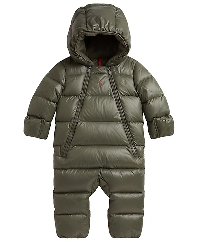 Polo Ralph Lauren Baby Boys' Down Hooded Bunting Snowsuit