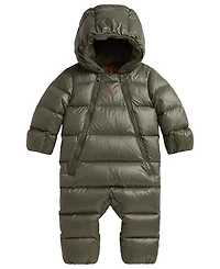Polo Ralph Lauren Baby Boys' Down Hooded Bunting Snowsuit