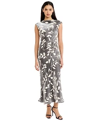 Donna Morgan Women's Sleeveless Printed Midi Dress